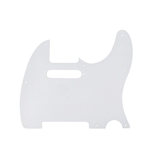 FLEOR 8 trous pour gaucher Pickguard plaque de protection avant pour USA/Mexique Standard Fender Teles Style, 4 plis… - Les Beatles, Paul McCartney, John Lennon, RIngo Starr, George Harrison FLEOR 8 trous pour gaucher Pickguard plaque de protection avant pour USA/Mexique Standard Fender Teles Style, 4 plis… – Image 5
