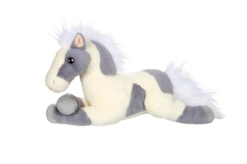 Peluche cheval allongé adoptée pour consoler les chagrins des petits - 3