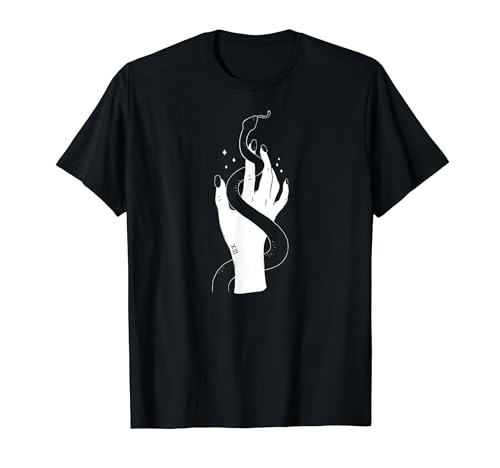 Occult Snake Hand 13 Grunge Goth Aesthetic Occult Gothic Maglietta