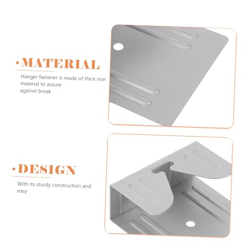 Image of WOONEKY Mirror Hanging Hardware Picture Hanger Hooks Large Picture Hanger Wall Mounting Kit