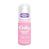 Chilly, Deodorante Intimo Delicato, Azione Lenitiva e Protettiva, Adatto a Pelli Sensibili, Fragranza Leggera, Dona Freschezza e Igiene Intima, pH 5, Ideale per Uso Quotidiano, 50 ml