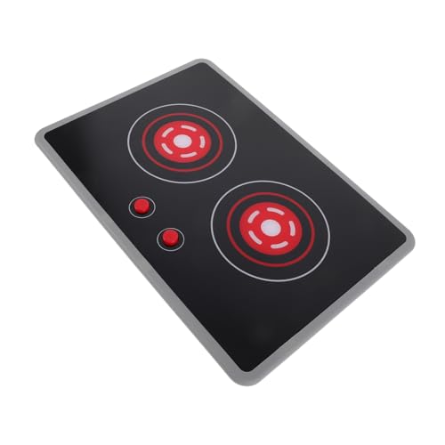 Didiseaon Cocina De Juguete con Placa De Inducción para Niños Pequeños. Juguete De Cocina De Simulación con Luces Y Sonidos Realistas para Preescolares Y Grupos De Juego.