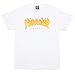 Thrasher Flame T-Shirt - White - MD
