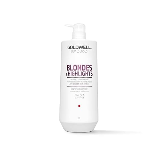 Goldwell Dualsenses Blondes & Highlights Anti Yellow Shampoo, 1er Pack (1 x 1 l)