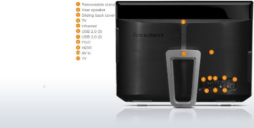 Windowsデスクトップ Lenovo IdeaCentre B320 i5 8GB Windows11 Lenovo Ideacentre B320 21.5-inch All-in-One PC (Black) : Amazon.in