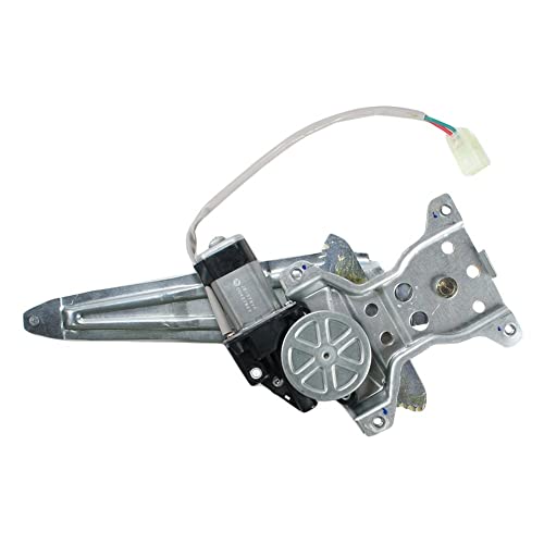 Image of TRQ Rear Left Power Window Regulator & Motor Assembly Drivers Side Compatible with 2003-2008 Toyota Corolla