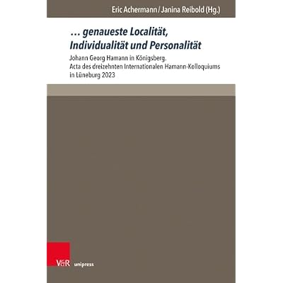 &hellip; genaueste Localit&auml;t, Individualit&auml;t und Personalit&auml;t