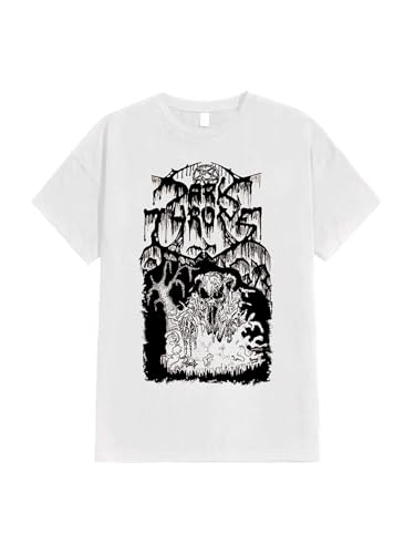 T-shirt Darkthrone Sempiternal Past Razamataz Blanc XXL pour homme