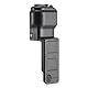 SZZCNOX Gimbal Displayschutzfolie für DJI Osmo Pocket 3 Zubehör, Pocket3 Handkamera-Objektivdeckel, Schutzhülle mit Samtfutter und Filter-Aufbewahrungsschlitzen, kratzfest und sturzfest, Schwarz