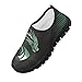 Pointodoor Dragon Print Boys Sneakers Size 2.5 Kids Slip on Shoes Stylish Tennis Running Shoes Causal Fashion Loafers Art Paint Travel Walking Flats for Little Boys