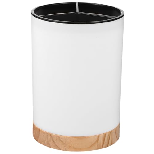 MOLUCKFU Convenient Chopstick Holder Sturdy Utensil Organizer for Daily Use Simple Design with Draining for Kitchen Storage Holds Chopsticks Forks and Spoons