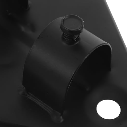 Base compacte anti-vibration pour support de ventilateur industriel en fer noir