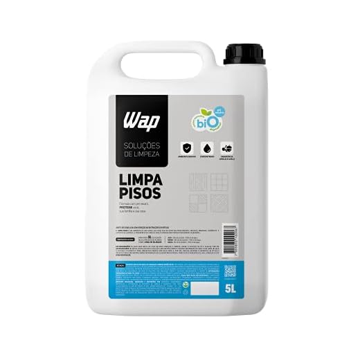 Limpador de Porcelanatos Pisos e Superfícies WAP LIMPA PISOS 5 LITROS, Branco e azul