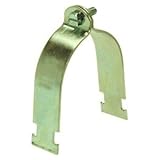 Unistrut P1118-SS Pipe/Conduit Clamp, 2-1/2 in Conduit, 800 lb Load, 2-7/8 in OD, 304 Stainless Steel