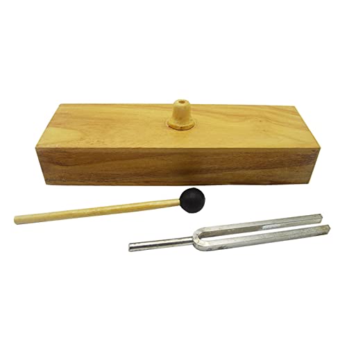 Jieoto 256 Hz Tuning Fork With Wooden Resonant Box And Beater For Music Learning #TOP1