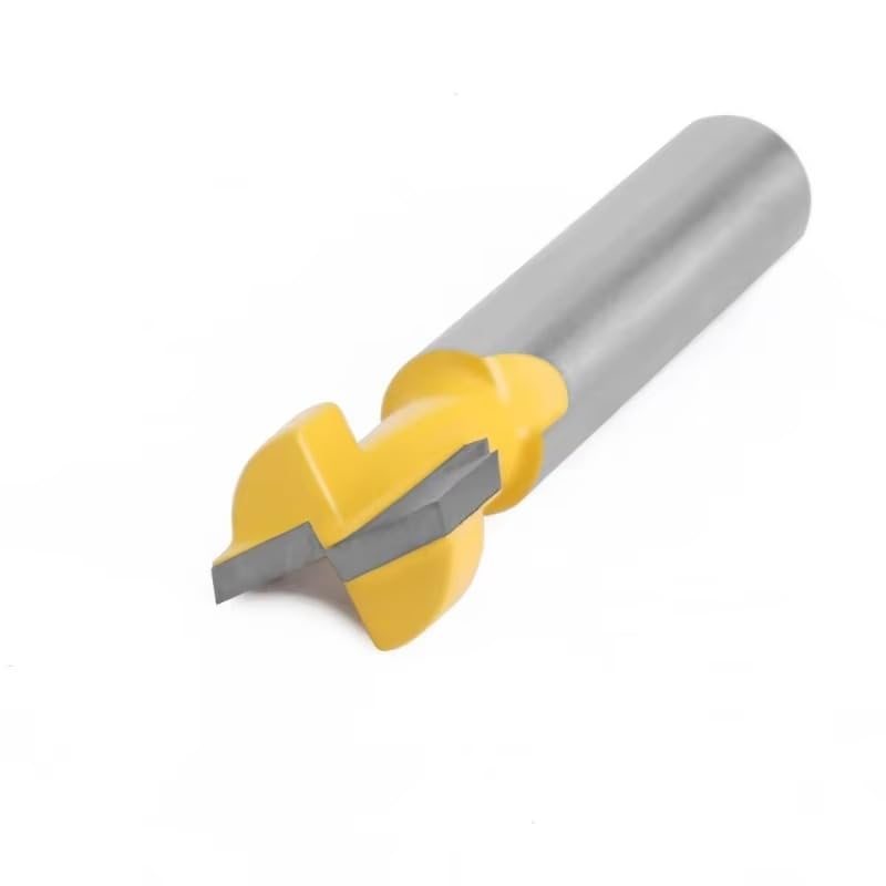 3Pcs/Set 8mm Shank T-Slot Cutter Router Bit Set Key Hole Bits Hex Bolt T Slotting Milling Cutter for Wood Woodworking Tool