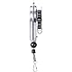TOOLCRAFT TO-7392612 Federzug, Seilauszug bis 1,5 m Tragkraft (max.) 2 kg