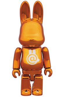 Amazon | ラブリック R@BBRICK CHROME ORANGE ベアブリック 