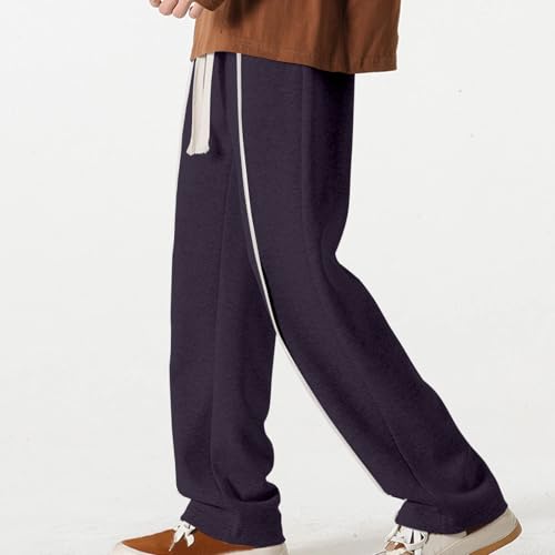 Image of GRECIILOOKS Men's Loose Mid Rise Casual Trousers Pants | Regular | Sports Stylish Track Pant | Sweatpants (Available in Plus Size)
