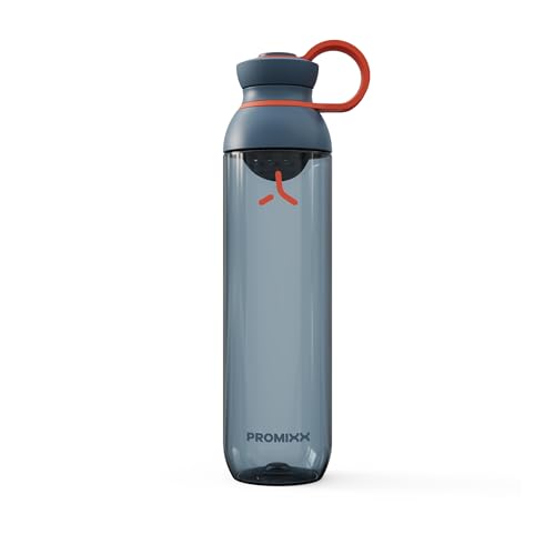 Promixx FORM Wasserflasche Neue Edition für Infusionen und Hydratation, langlebige Sport-Flasche, auslaufsicherer Deckel, geruchlos, 760 ml, Mitternachtsblau