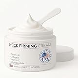 SkiEssance Neck Firming Cream for Face, Neck & Décolleté – Anti-Aging Moisturizer with Ceramides, Collagen, Vitamin C & Peptides – Lightweight, Non-Greasy, Made in USA – 1.7 fl oz