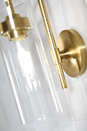 Image of Kohler 27262-SC01-BVL Purist Bathroom Vanity Fixture, Wall Sconce Lighting, UL Listed, 1, Vibrant Brushed Bronze