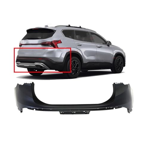 Image of FitParts Compatible with Hyundai Santa Fe 2021-2023 Rear Bumper Cover