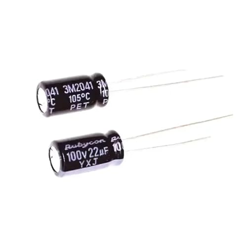 Condensateurs 100V 22uF à longue durée de vie pour une stabilisation thermique maximale x50