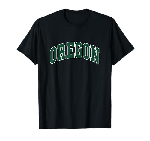 OREGON - Throwback Design - Classic Maglietta