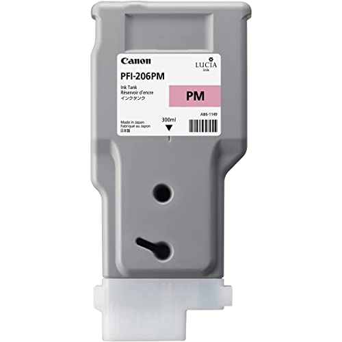 Canon 5308B001AA PFI-206PM Photo Magenta Ink Cartridge for IPF6400 IPF6450