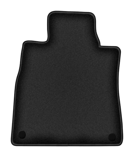 Tapis conducteur en velours noir Mercedes S C217 Coupé