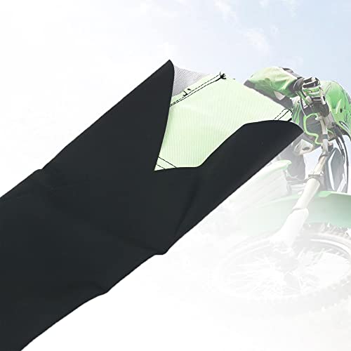 Universal Motorcycle Rubber Seat Cover Vinyl For Klr650 Kx450F Kx250F Kx65 Klx110L Kx85 Dirt Bike Enduro Green #TOP5