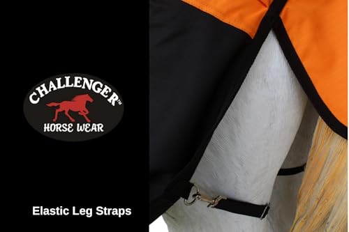 Image of 78 inch 1200D Turnout Waterproof Fleece Lined Medium Winter Blanket Sheet 382LG