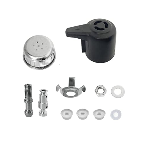 ZingKing 11stk Dampfablass-Schwimmerventil Ersatz-Set Universal Elektrisches Druckventil, für Instant Pot 3,5,6 Qt Dampfablass-Griff Dichtungsring Anti-Block-Schild, für Schnellkochtopf Druckventil