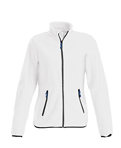 Veste polaire pour femme Printer Speedway blanche XXL : isolation thermique et douceur