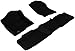 3D MAXpider-L1CH04901509 All-Weather Floor Mats for Chevrolet Tahoe (2nd Row Bench Seat) 2007-2014 Custom Fit Car Floor Liners, Kagu Series (1st & 2nd Row, Black)