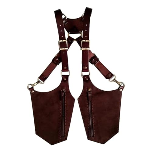 Anti-vol : sac sous les aisselles en cuir pour homme contre les pickpockets