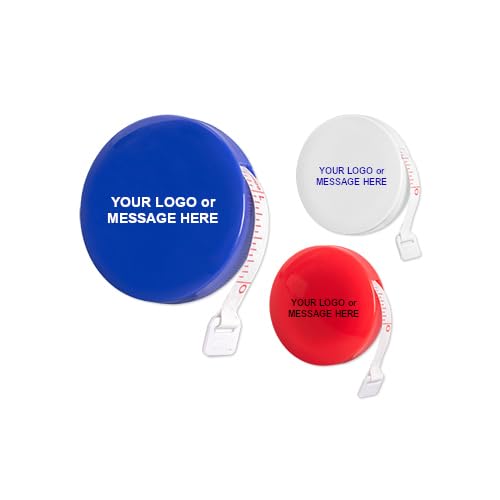 75-Qty Custom Printed 60" Tape Measure with Your Logo or Promotional Copy