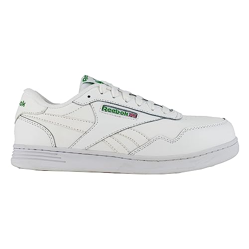 Reebok Club MEMT Work EH Comp Toe White/Green 9 B (M)