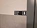 Kraken Sign Co. - Restroom Sign Set with Adhesive In Spanish And English - 9