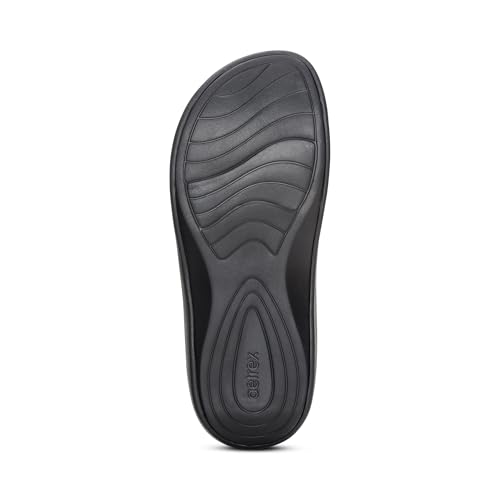 Image of Aetrex Maui Orthopedic Flip Flops for Women Arch Support - Pressure Relief Water-friendly Shock Absorption Super Soft UltraSky EVA Foam Flip Flops