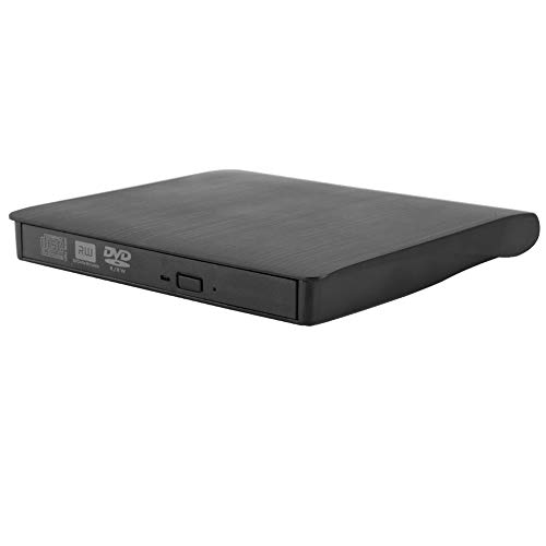 Zonizforceal Grabador-Reproductor de DVD Externo USB 3.0, grabadora y Quemador de DVD y CD, Unidad óptica Plug and Play con botón de expulsión para portátiles y PC de Escritorio, Compatible con