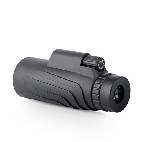 Binoculaires monoculaires 12x50 avec support de smartphone pour nature