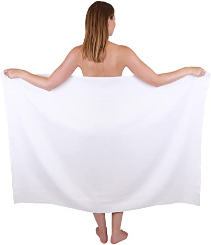 Betz Maxi Serviette de Douche XXL Drap de Bain Taille 100x150cm Berlin Couleur Blanc - Berlin