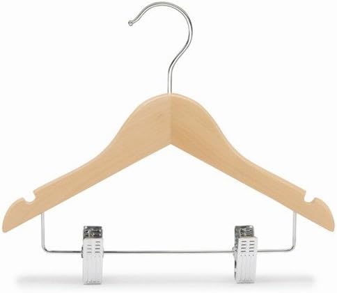 11" Childrens Wooden Suit Hanger [ Bundle of 25 ]