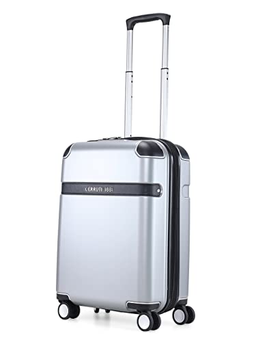 Image of CERRUTI Space Range Silver Color 20 inch Cabin Trolley