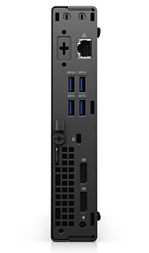 Image of Dell OptiPlex 3090 MFF Windows 10 Pro Business Micro Form Factor Desktop, Intel Hexa-Core i5-10500T up to 3.8GHz, 8GB DDR4 RAM, 128GB PCIe SSD + 1TB HDD, USB WiFi Adapter, RJ-45, Mouse and Keyboard