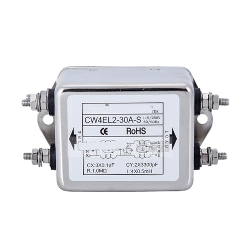 Filtro de alimentación monofásico CW4EL2-30A-S Bolt on bipolar 220V antiinterferencia 2
