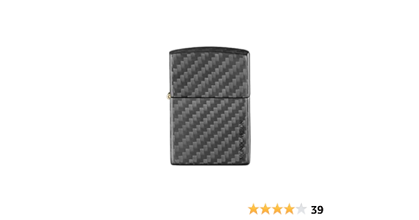 MONOCARBON Real Carbon Fiber Lighter Case [only Outside case] Slim