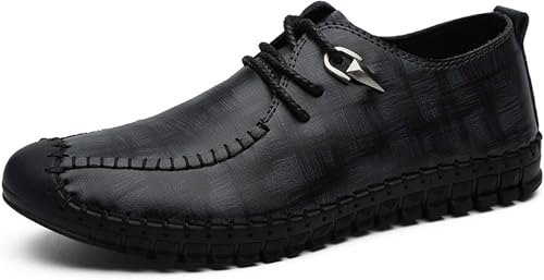 Casual Soft Flat Walking Boat Men's Sliding Sleeve Driving Shoes2